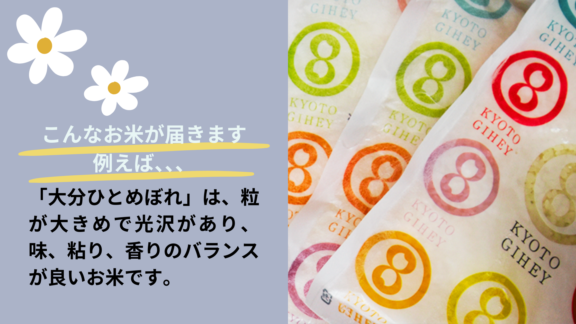 お米セレクトセットのおすすめポイント